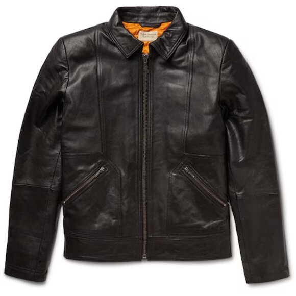 Nudie Jeans Johnny Leather Jacket XL - Picture 1 of 9